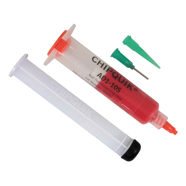 【AD1-10S】THERMOSET CHIP GLUE (RED) - 10CC