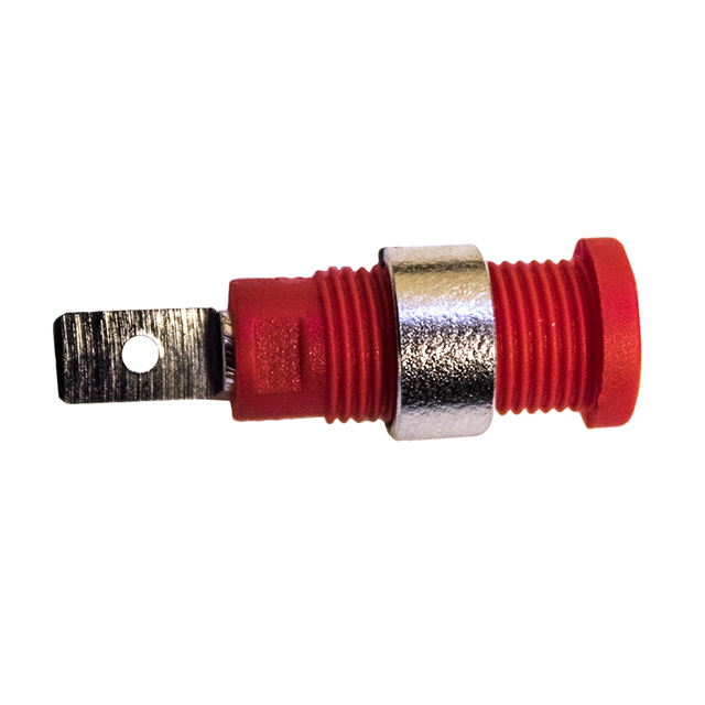 【BU-P72922-2】CONN TIP JACK QUICK CONNECT RED
