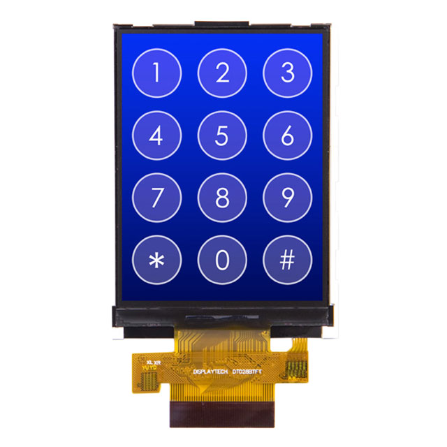 【DT028BTFT】GRAPHIC DISPLAY TFT RGB 2.8"