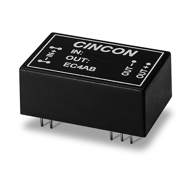 DC DC CONVERTER +/-15V 5.7W【EC4AB15H】
