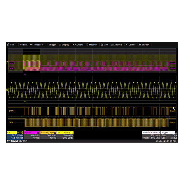 MSO LOGIC ANLYZR SOFTWARE OPTION【T3DSO2000-MSO】