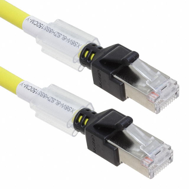 【XS6W6LSZH8SS150CMY】CABLE MOD 8P8C PLUG-PLUG 4.92'