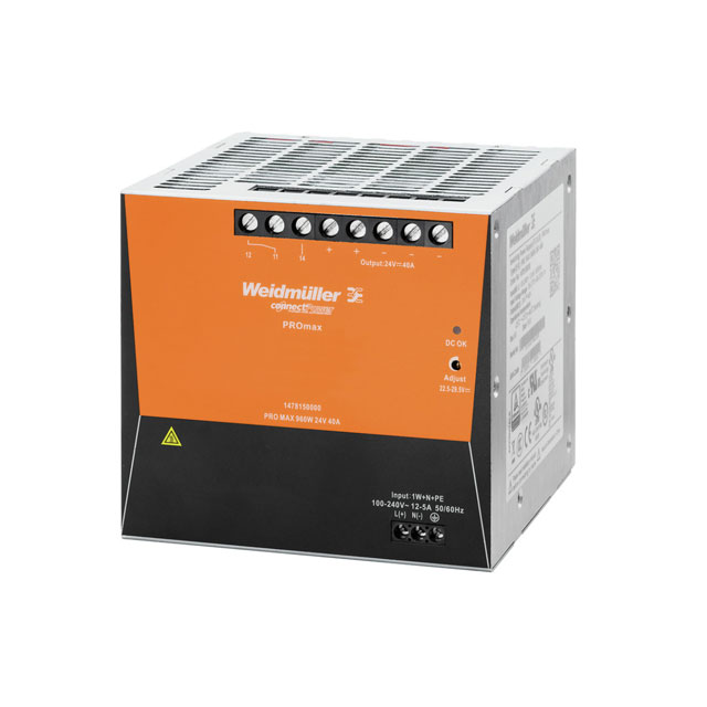 AC/DC DIN RAIL SUPPLY 48V 960W【1478270000】