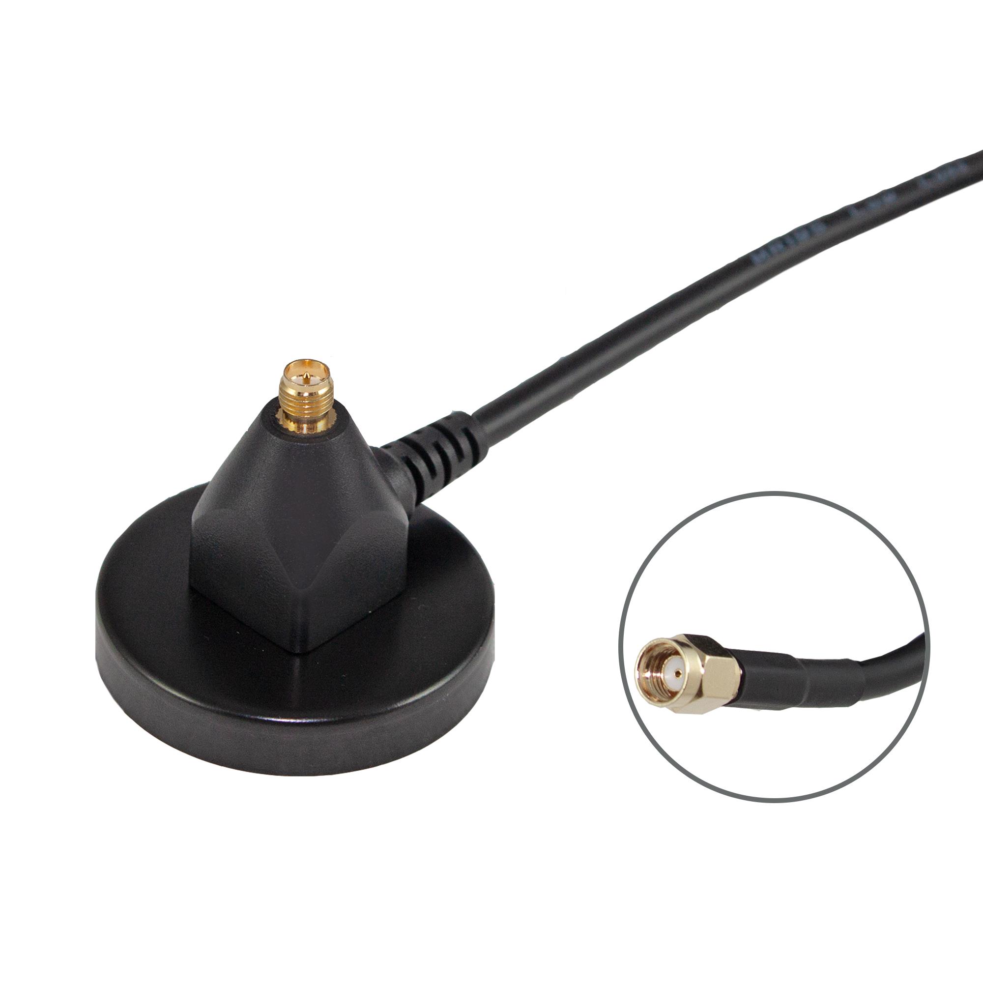 【CX-6800SAC0B0200】ANT MAGNETIC BASE RP-SMA JACK 2M