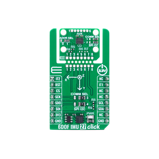 【MIKROE-6514】6DOF IMU 27 CLICK