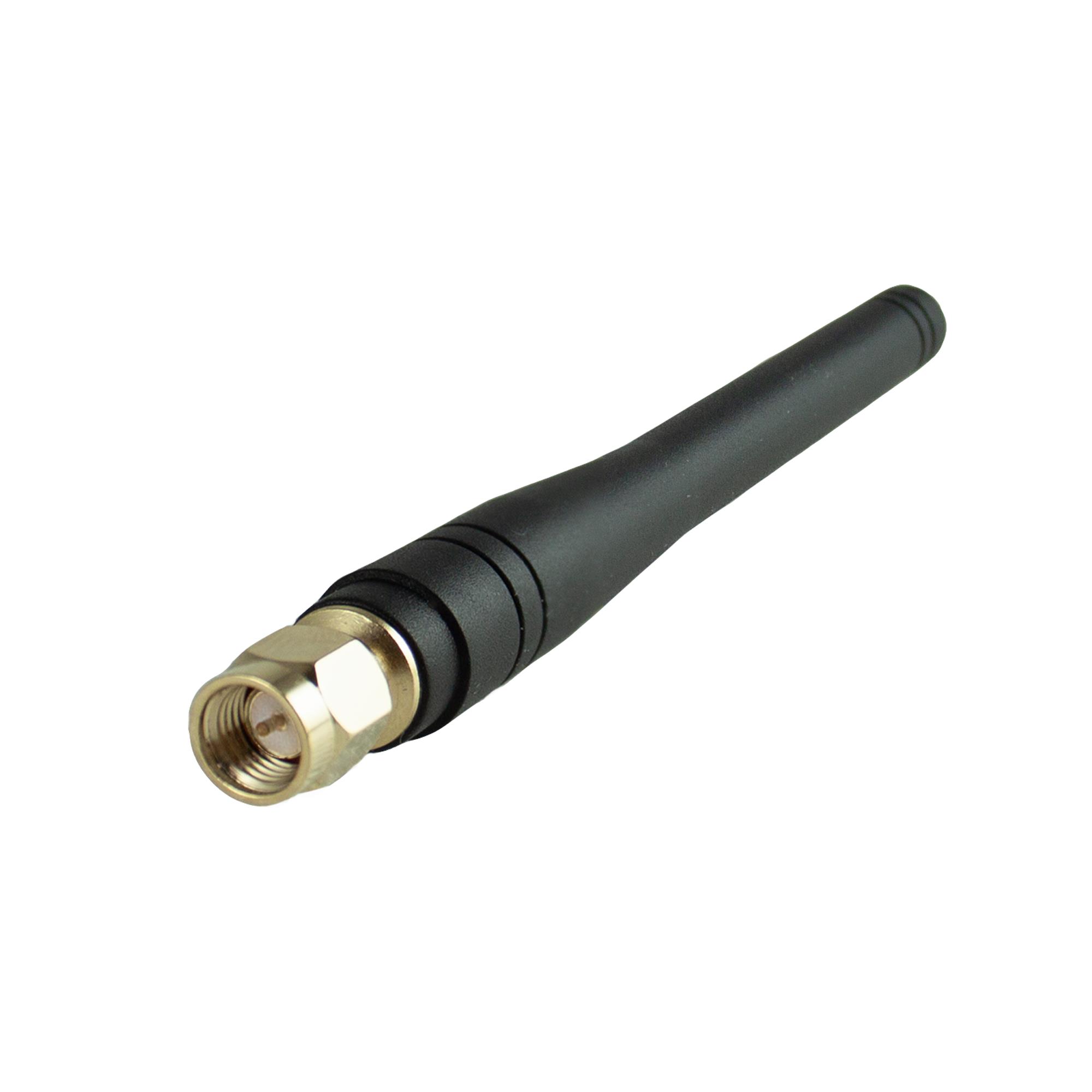 【UHX-325ASAXB】ANT 410/433 STR WHIP SMA PLUG