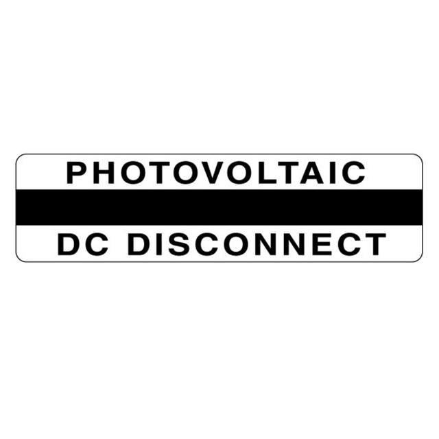 METAL SOLAR PLACARD ENGRAV 1=PC【596-00858】