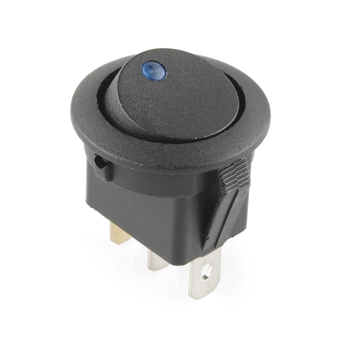 【11155】SWITCH ROCKER SPST 16A 12V