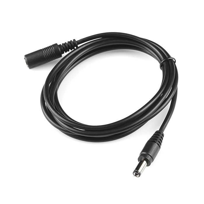 【11707】CBL ASSY 2.1MM JACK-PLG RND 6'