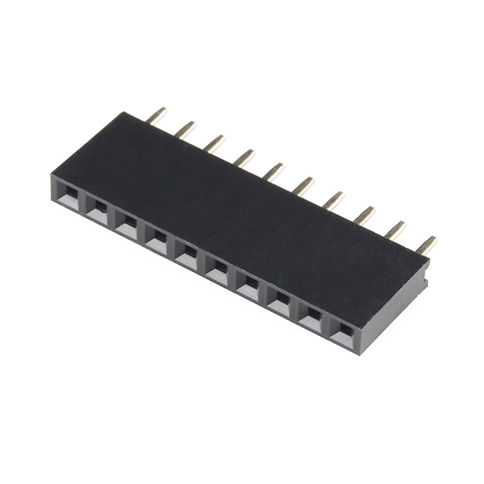 HEADER - 10-PIN FEMALE (PTH, 0.1【11896】