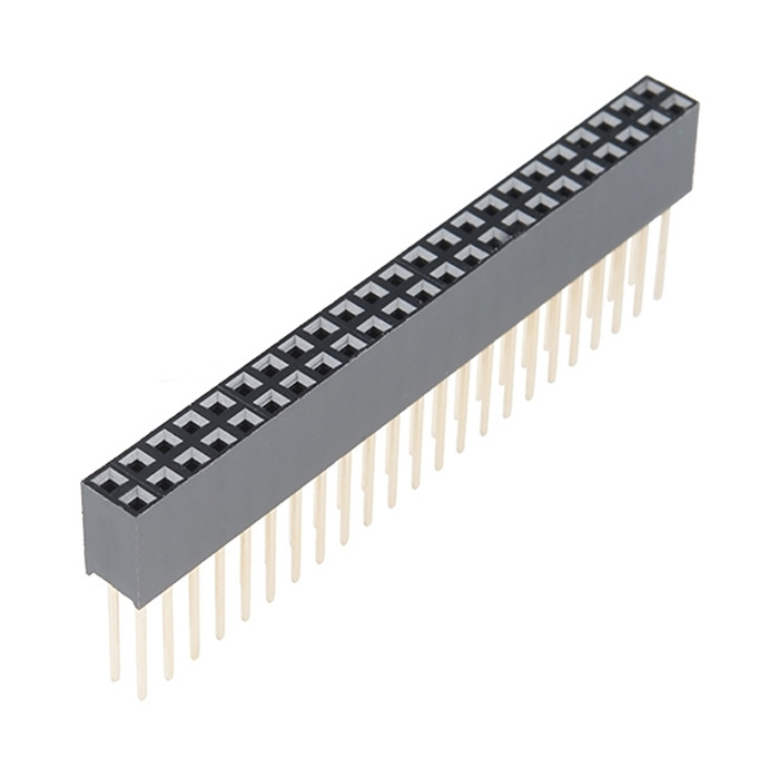 【12790】STACKABLE HEADER - 2X23 PIN FEMA