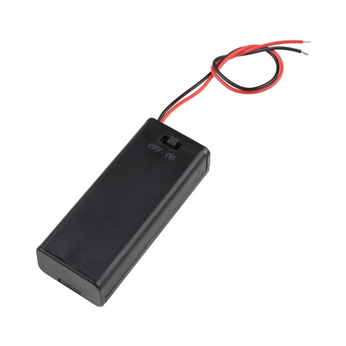 【14219】BATTERY HOLDER AAA 2 CELL LEADS