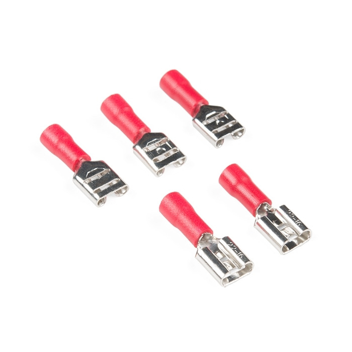 【14407】CONN QC RCPT 10-13AWG .25 CRIMP