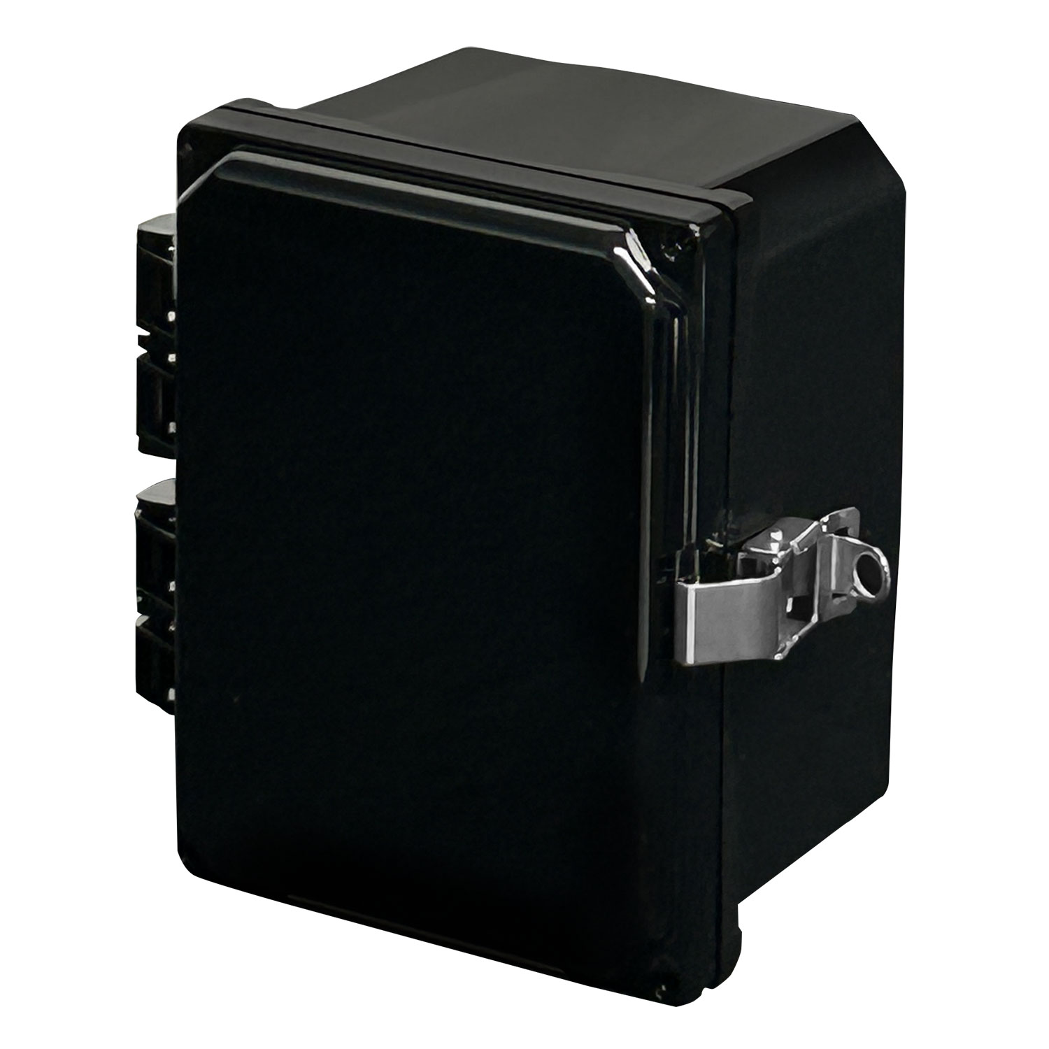 【H8064HLL-BLK】ENCL BLACK PC HINGED W LATCH 8X6