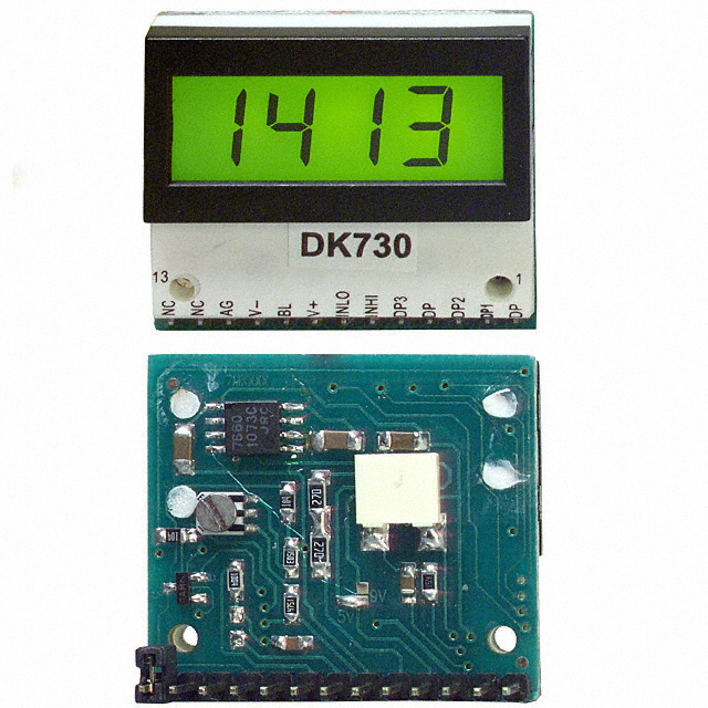 【DK720】VOLTMETER 200MVDC LCD PANEL MNT
