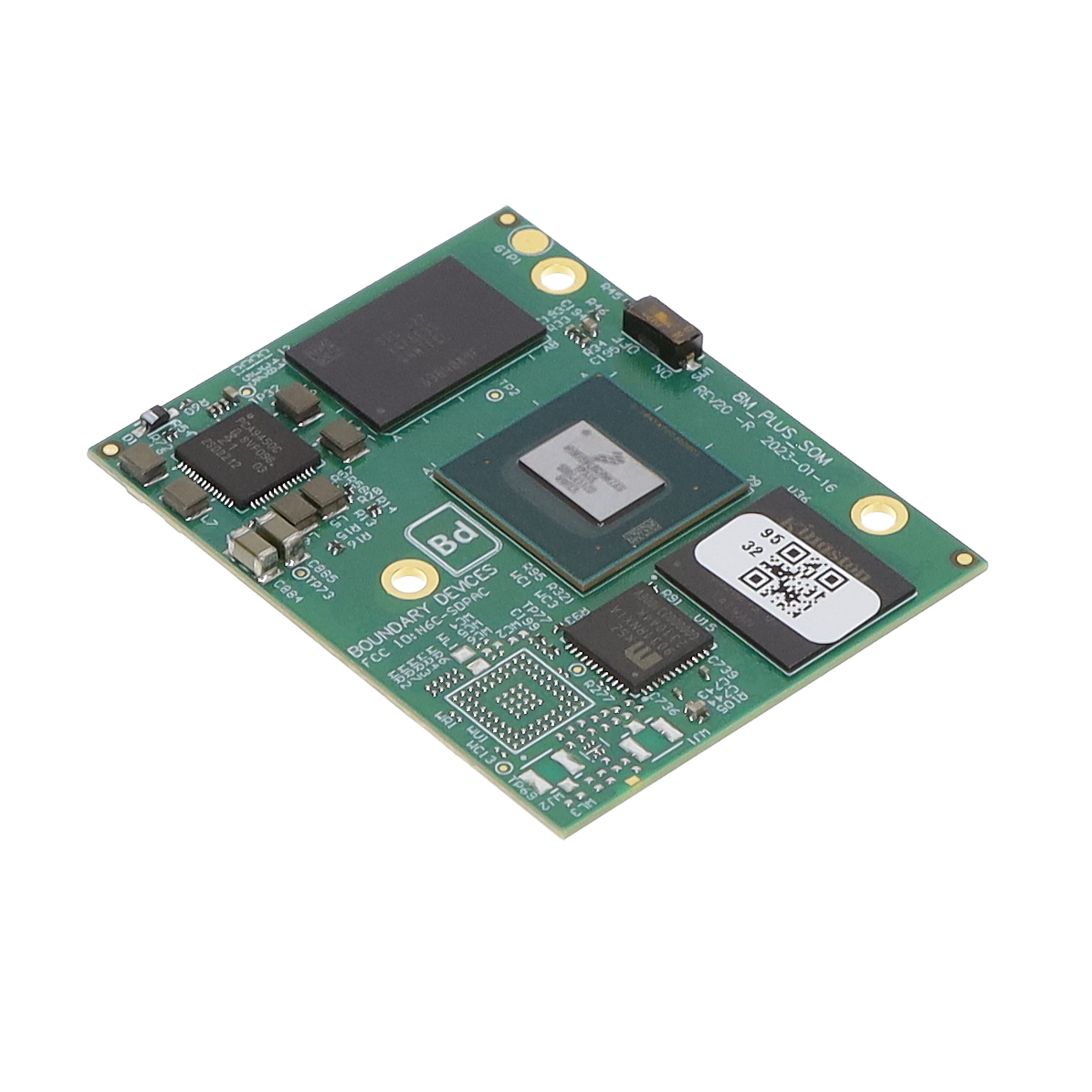 NITROGEN8M PLUS SOM: I.MX8M QUAD【N8MP_SOM_2R16E_I】