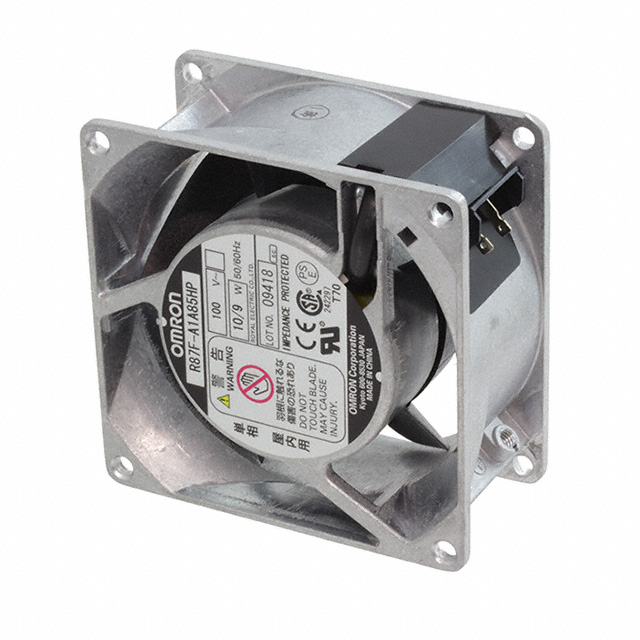 【R87F-A1A85HP】FAN AXIAL 80X38MM 100VAC TERM