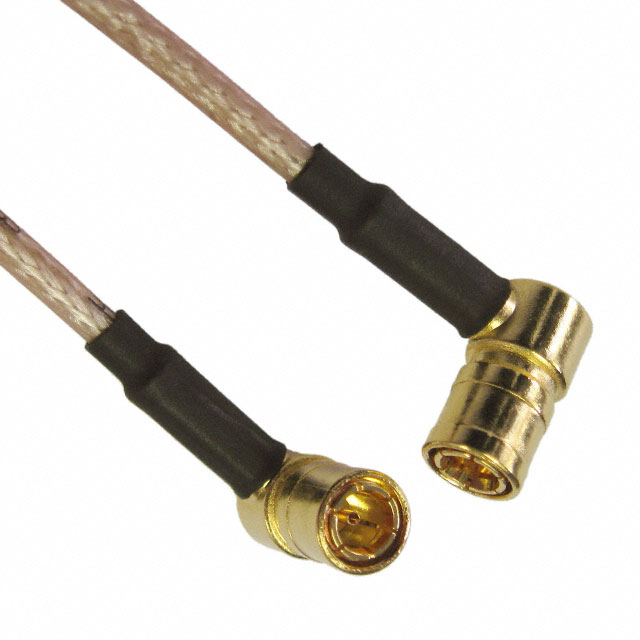 COAX CBL SMB TO SMB 19.6"【145104-01-M0.50】