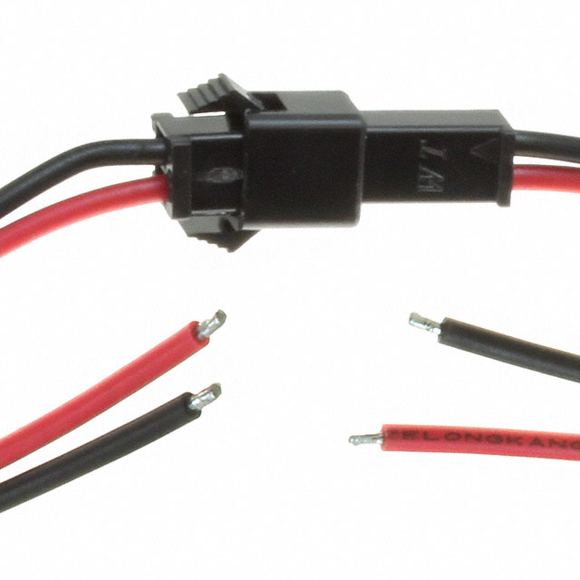【CAB-14574】JST-SM PIGTAIL CONNECTOR (2-PIN)