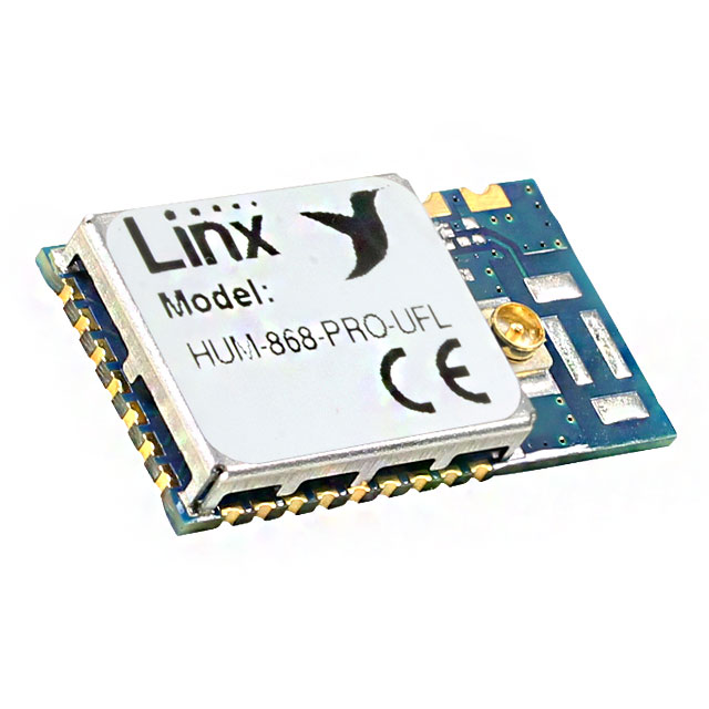 【HUM-868-PRO-UFL】RF TXRX MOD ISM<1GHZ CAST SMD