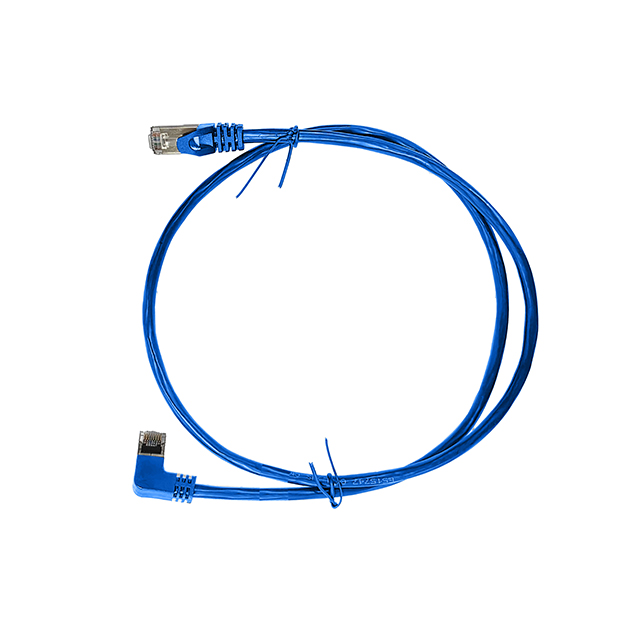 【RJE1Y26A53D5G401】RJ CABLE ASSEMBLY, BLUE, CAT6, O