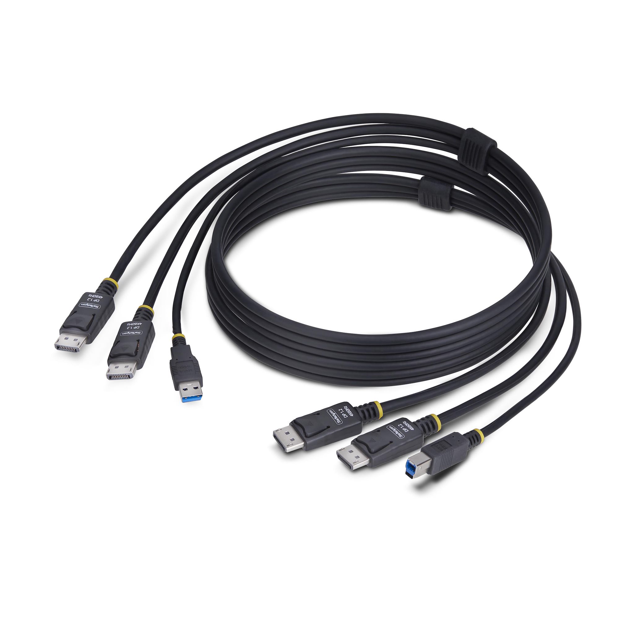 【DDU1226-KVM-CABLE】DUAL-DP/USB 5GBPS KVM CABLE