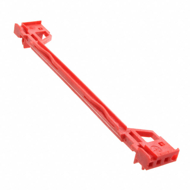 【3686063】GUIDE RAIL 4HP RED FOR PCB 160MM