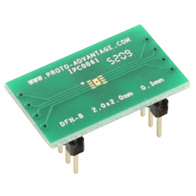 DFN-8 TO DIP-12 SMT ADAPTER【IPC0061】