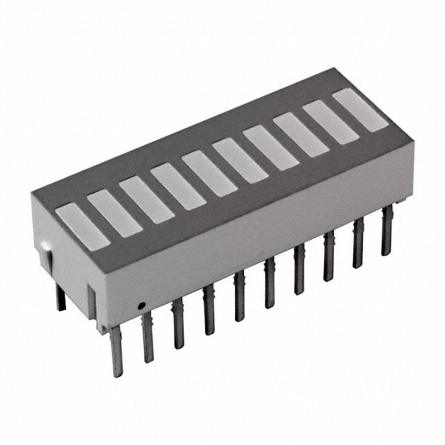 【HDSP-4830】LED CBI 10-SEG RED THROUGH HOLE