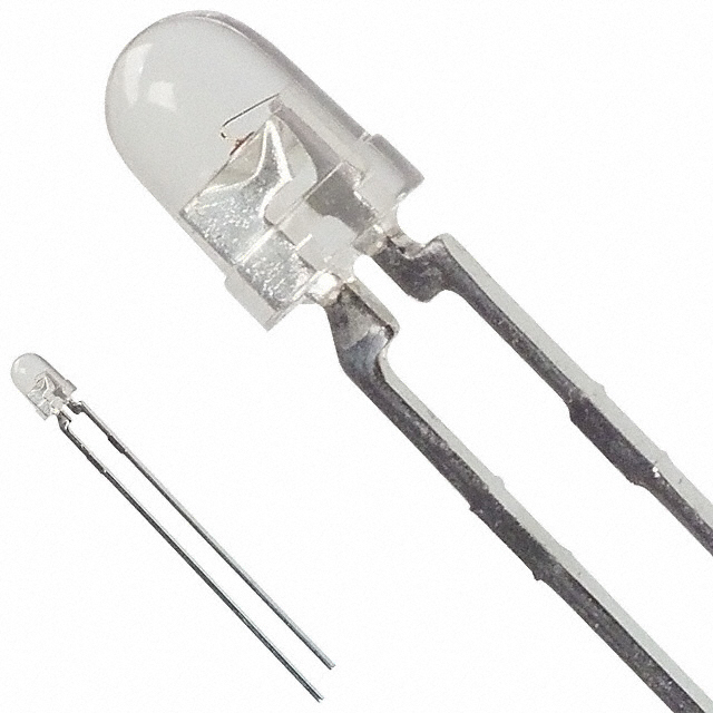 【HLMP-K155】LED RED CLEAR T-1 T/H