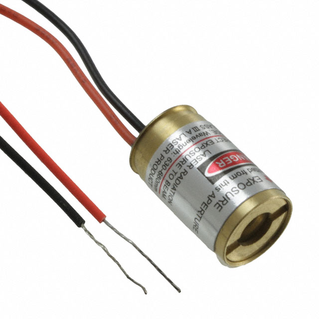 【M6505I】LASER DIODE 655NM 5MW 10.4MM DIA