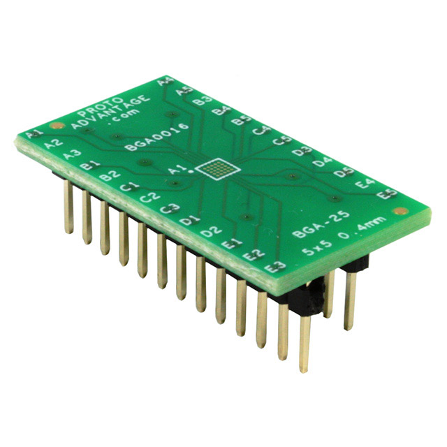 【BGA0016】BGA-25 TO DIP-25 SMT ADAPTER (0.