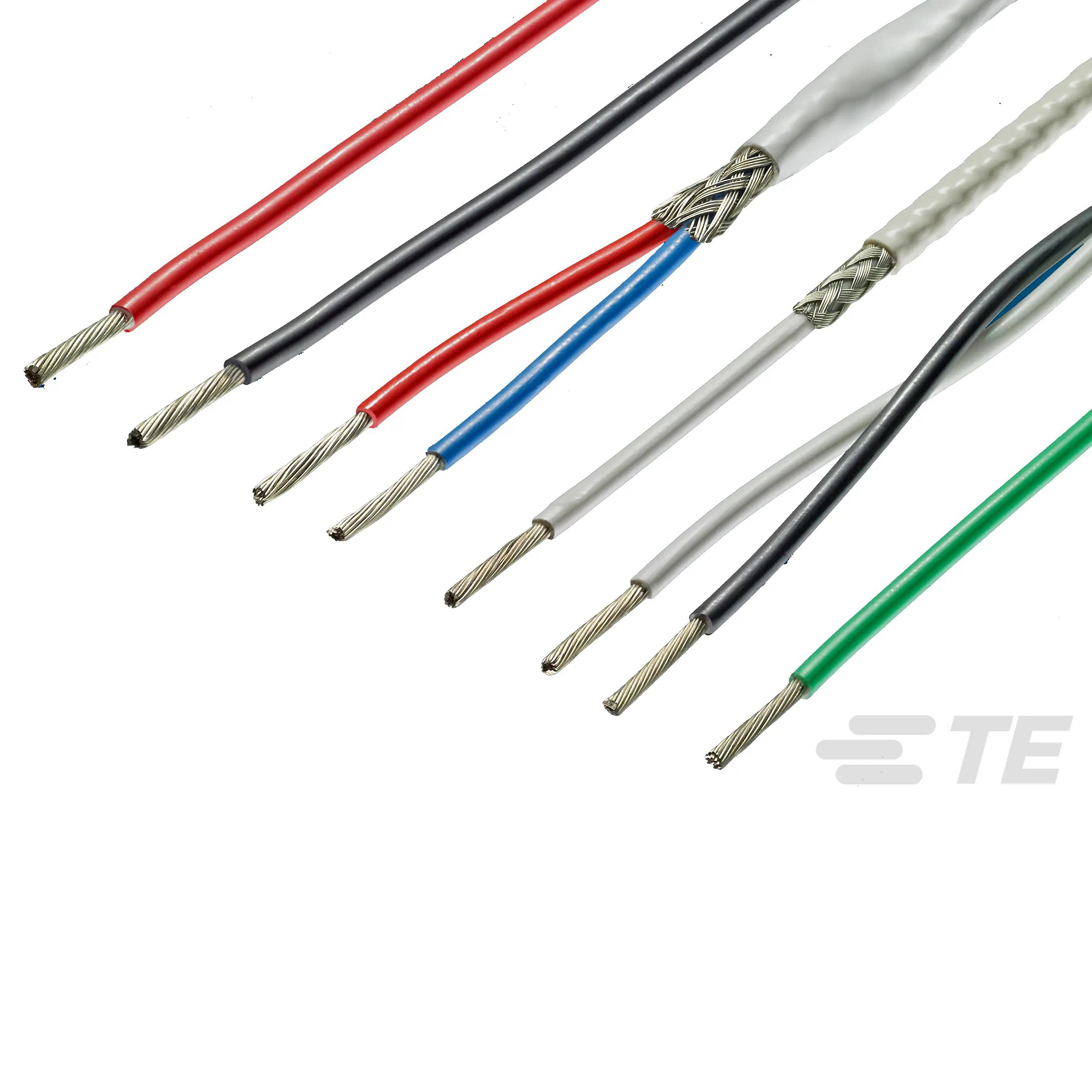 HOOK-UP DL WALL STRND 22AWG RED【99M0111-22-2L】