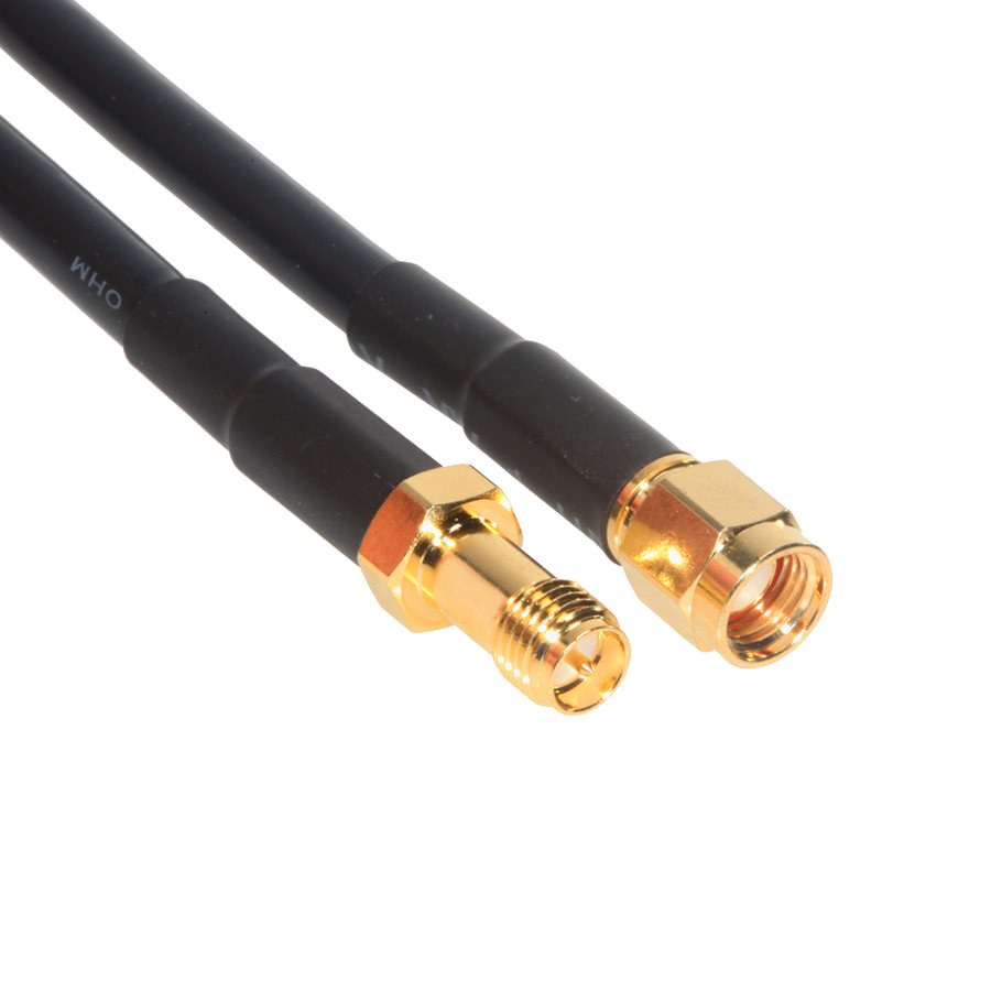 【CO-058SMAMFRP-015】COAX CBL RP-SMA TO RP-SMA 15'