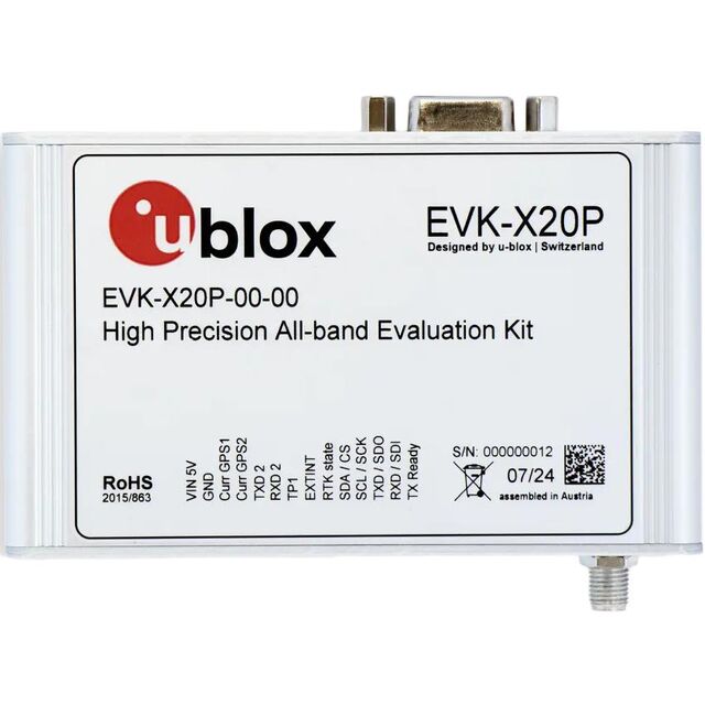 EVAL BOARD FOR ZED-X20P【EVK-X20P-00-PRO】