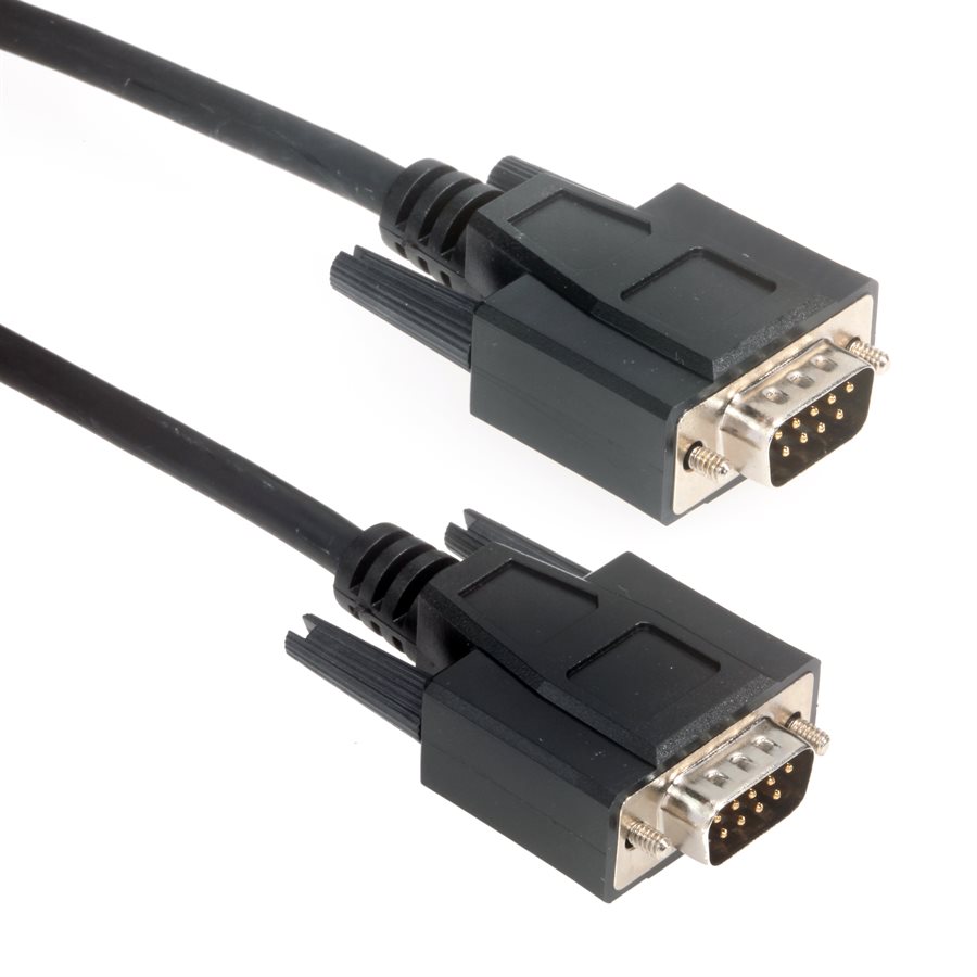 【CS-DSLSZH9MM0-015】CABLE,9 PIN D-SUB M/M LS0H-15'