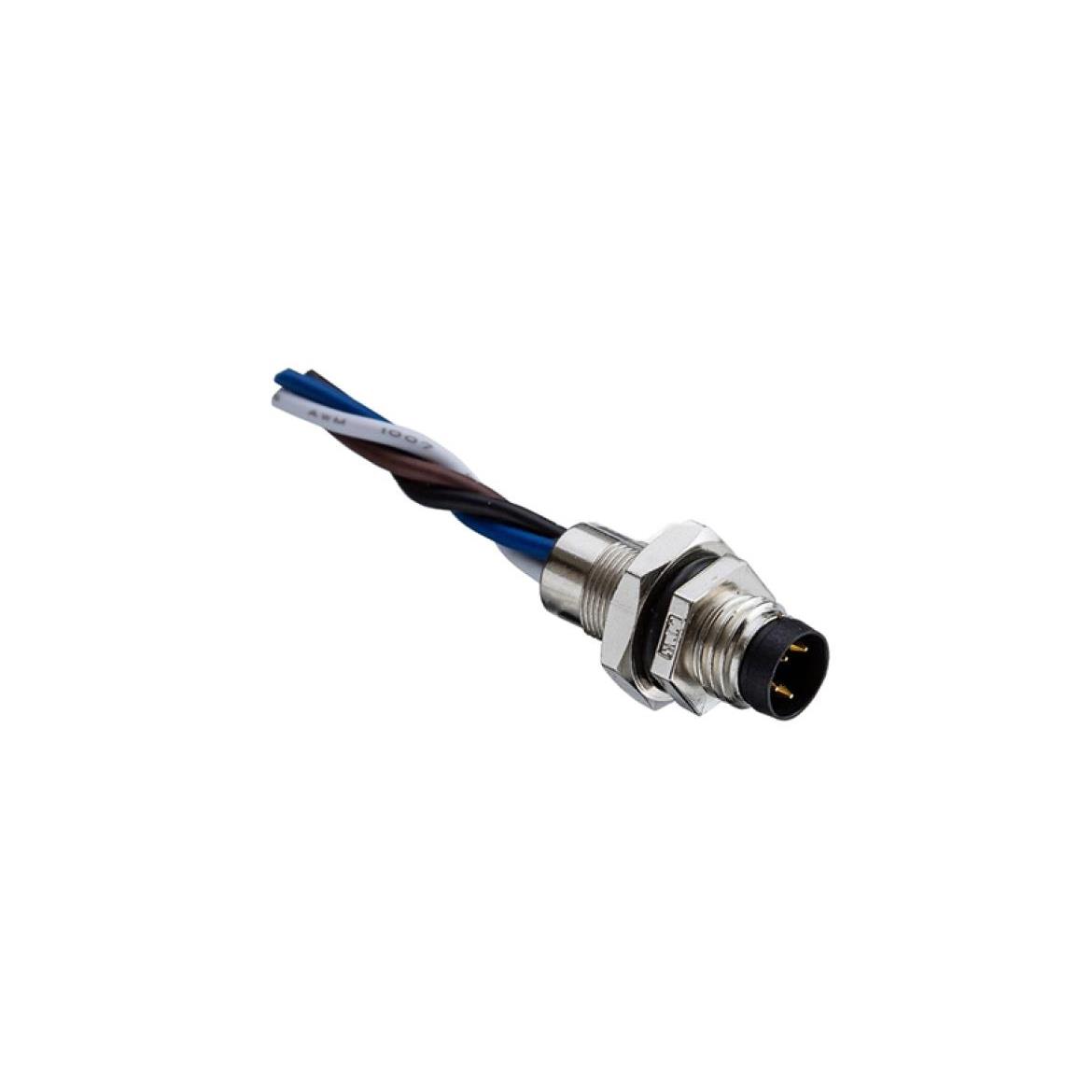 【8-04PMMS-SH7A20】M SERIES, M8, A CODE, METAL, 3A,