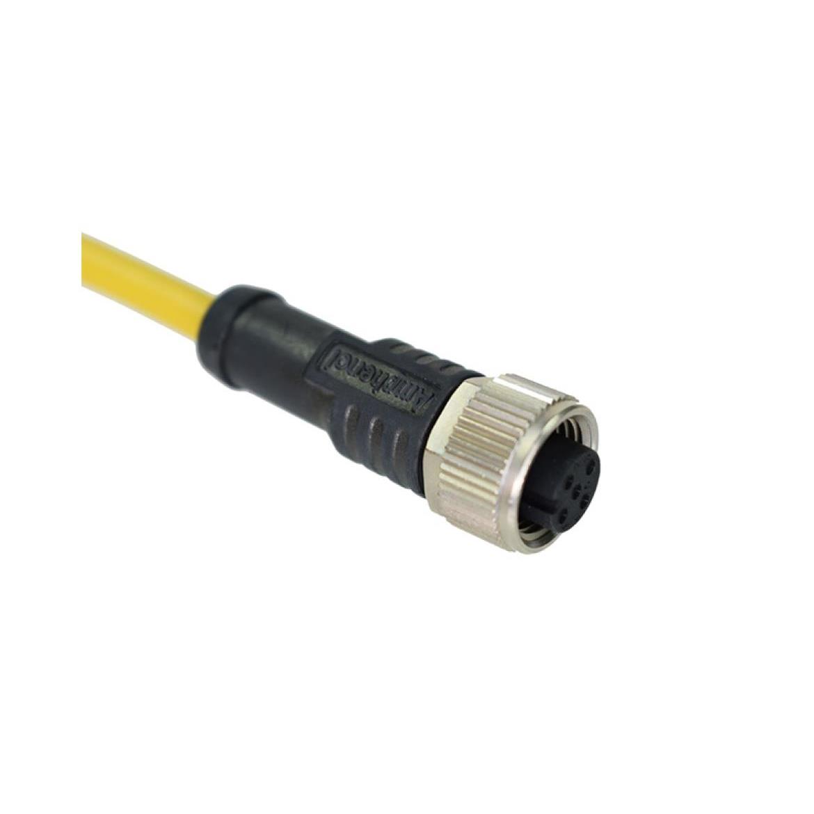 M SERIES, M12, A CODE, METAL, 2A【M12A-06BFFM-SL8A02】