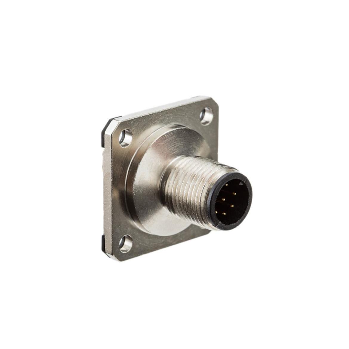 【M12A-08PMMS-SS8EA0】M SERIES, M12, A CODE, METAL, 2A