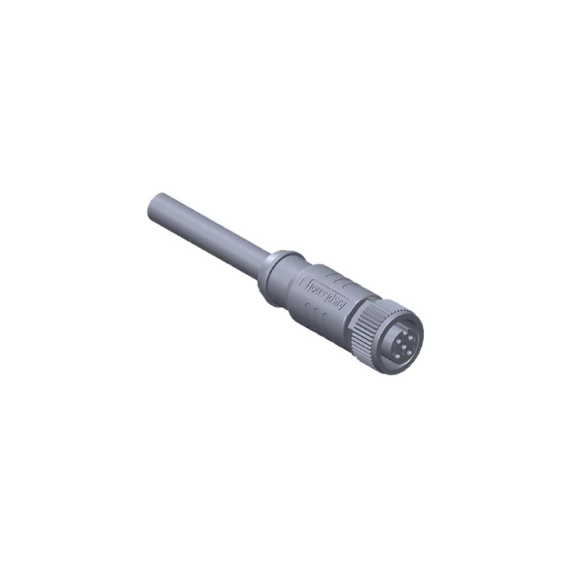 【MSAS-05BFFM-SL8J03】M SERIES, M12, A CODE, METAL, 4A[バルク]