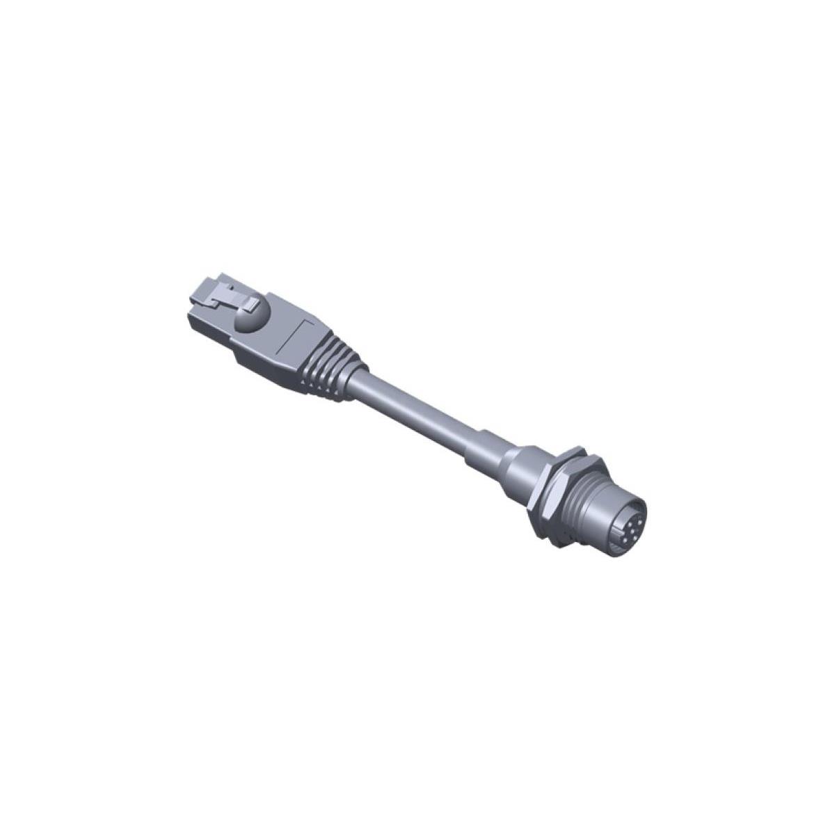 M SERIES, M12, A CODE, METAL, 3A【MSAS-05PFFJ-SF8A05】