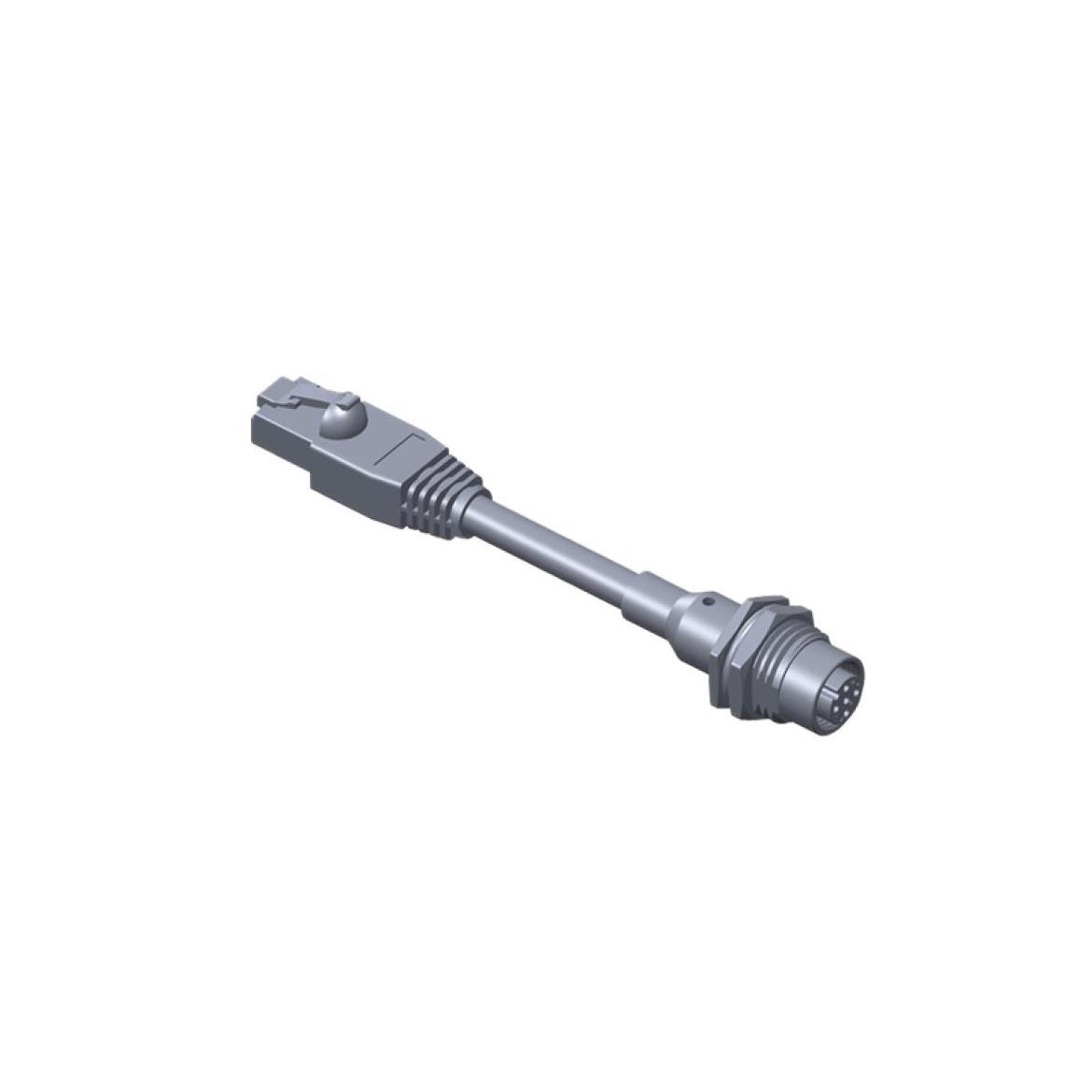 M SERIES, M12, A CODE, METAL, 3A【MSAS-05PFFJ-SF8C02】