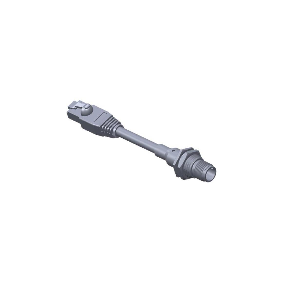 【MSDS-04PMMJ-SF8A03】M SERIES, M12, D CODE, METAL, 3A