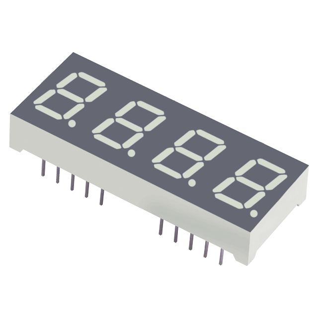 【CC04-41SURKWA】.56" 4-DIGIT RED LED DISPLAY