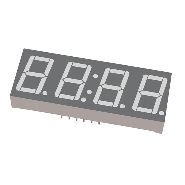 【CA56-21SURKWA】.56" 4-DIGIT RED LED DISPLAY