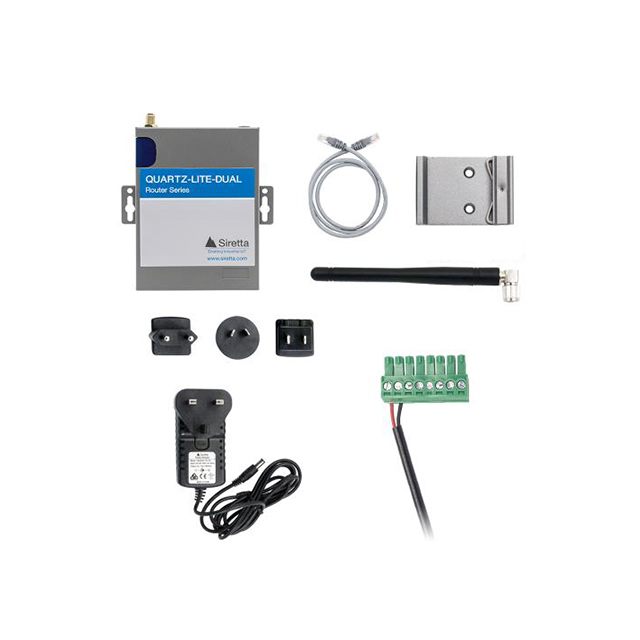 QUARTZ-LITE-DUAL 4G/LTE ROUTER 1【QUARTZ-LITE-DUAL-12-LTE(EU) + ACCESSORIES】
