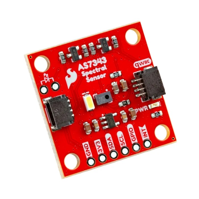 QWIIC SPECTRAL SENSOR AS7343【SEN-23220】