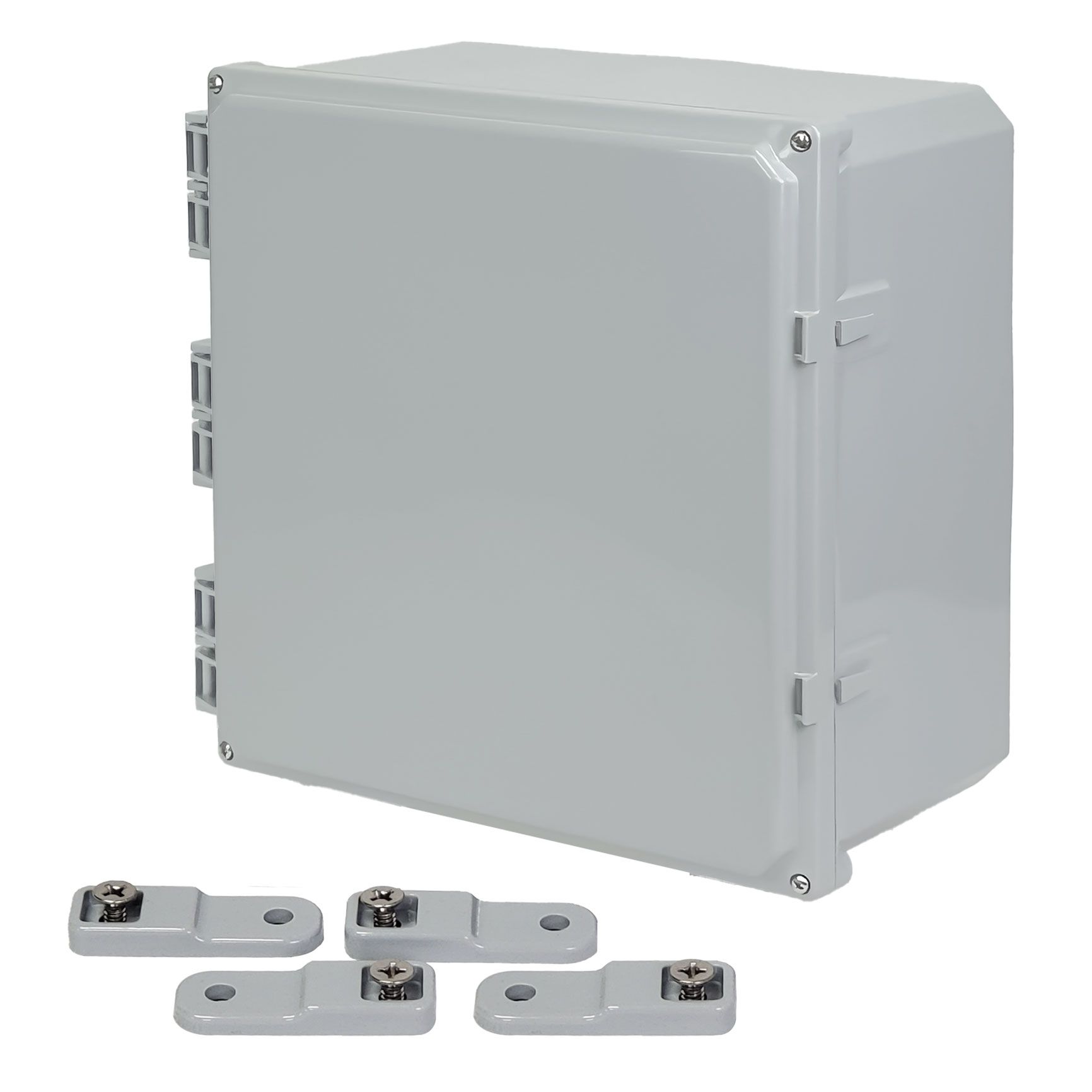 ENCLOSURE PC HINGED 12X12X6【H121206H-6P】