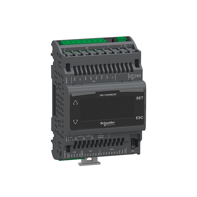 【TM173ODM22R】M173 OPT. DISPLAY 22 I/OS, 2 RS4