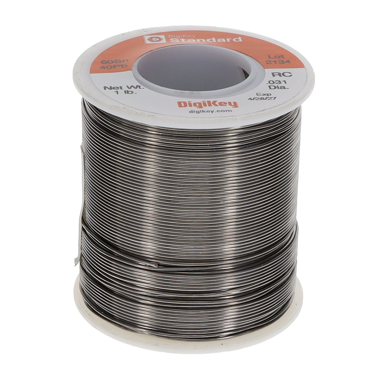 【DKS-60/40-RC-031-1LB】SOLDER ROSIN 60/40 .031 1LB